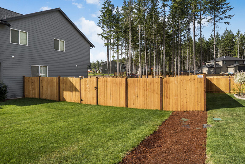 Cedar fence in Olympia installed by Summit Fence Co. LLC