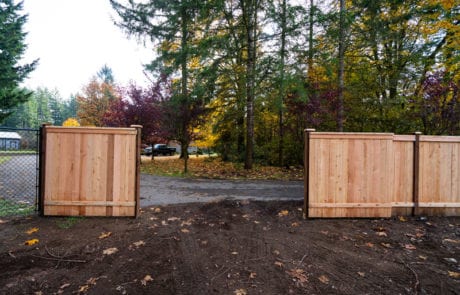 Cedar Fencing Residential