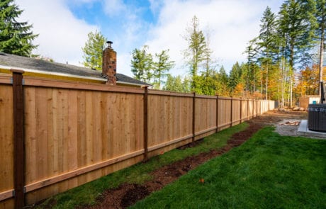 Cedar Fencing Residential