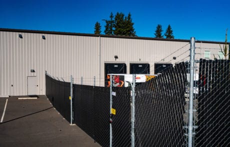 Security Chainlink Fencing for Warehouse
