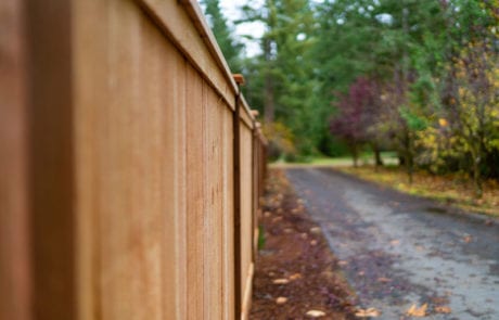 Wooden Fencing in Lacey