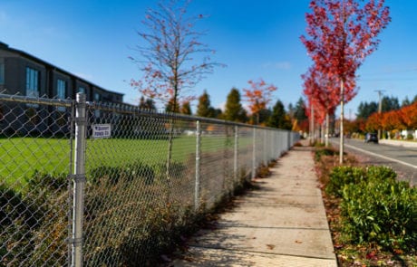 Summit Fence Chain Link at Salish Middle School