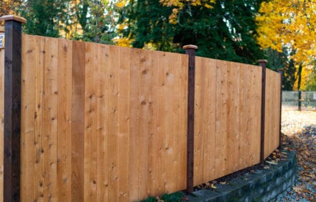 Cedar Fencing is perfect for you Olympia Home