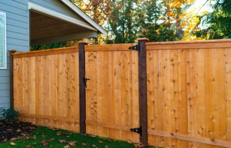 Cedar Fencing is perfect for you Olympia Home